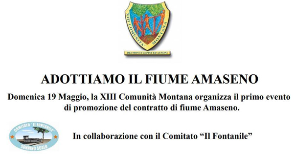 Contratto di Fiume Amaseno - XIII Comunità Montana