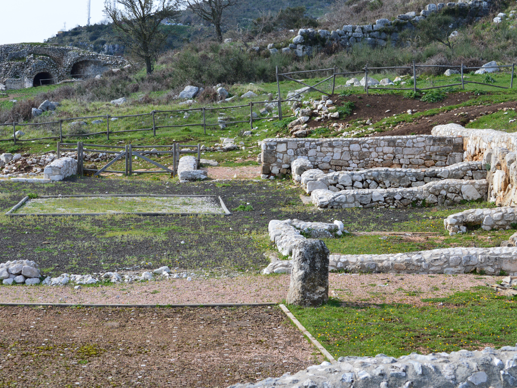 Norba, resti dell'acropoli