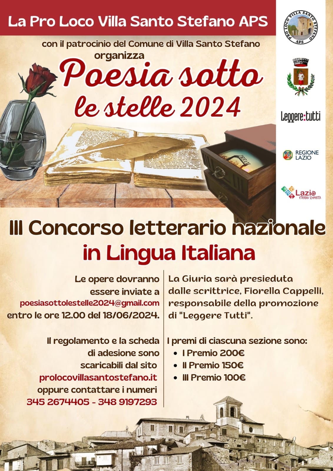 Villa Santo Stefano: "Poesia sotto le stelle 2024" @ Villa Santo Stefano