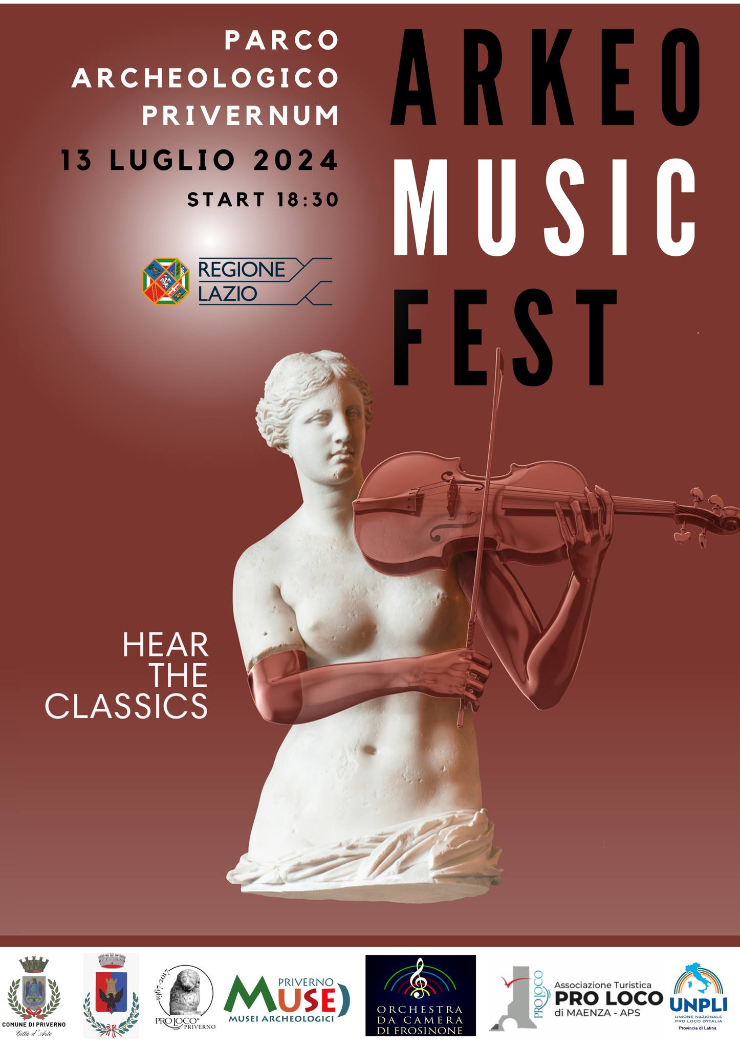 Comune di Priverno: ARKEO MUSIC FEST 2024 @ Parco Archeologico Priverno