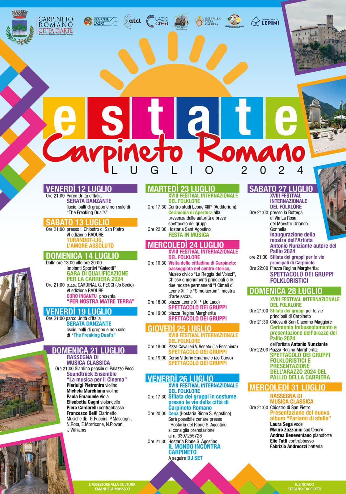 Estate Carpineto Romano @ Parco Unità d'Italia