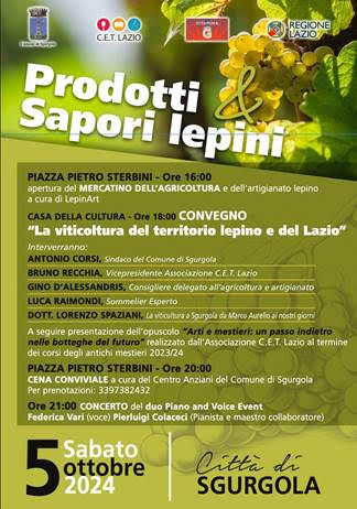 Comune Sgurgola: Prodotti & Sapori Lepini @ Comune di Sgurgola