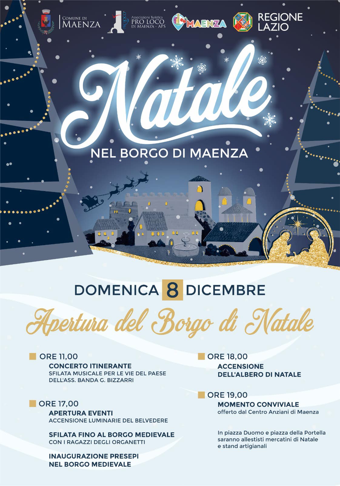 Natale nel Borgo di Maenza @ Comune di Maenza