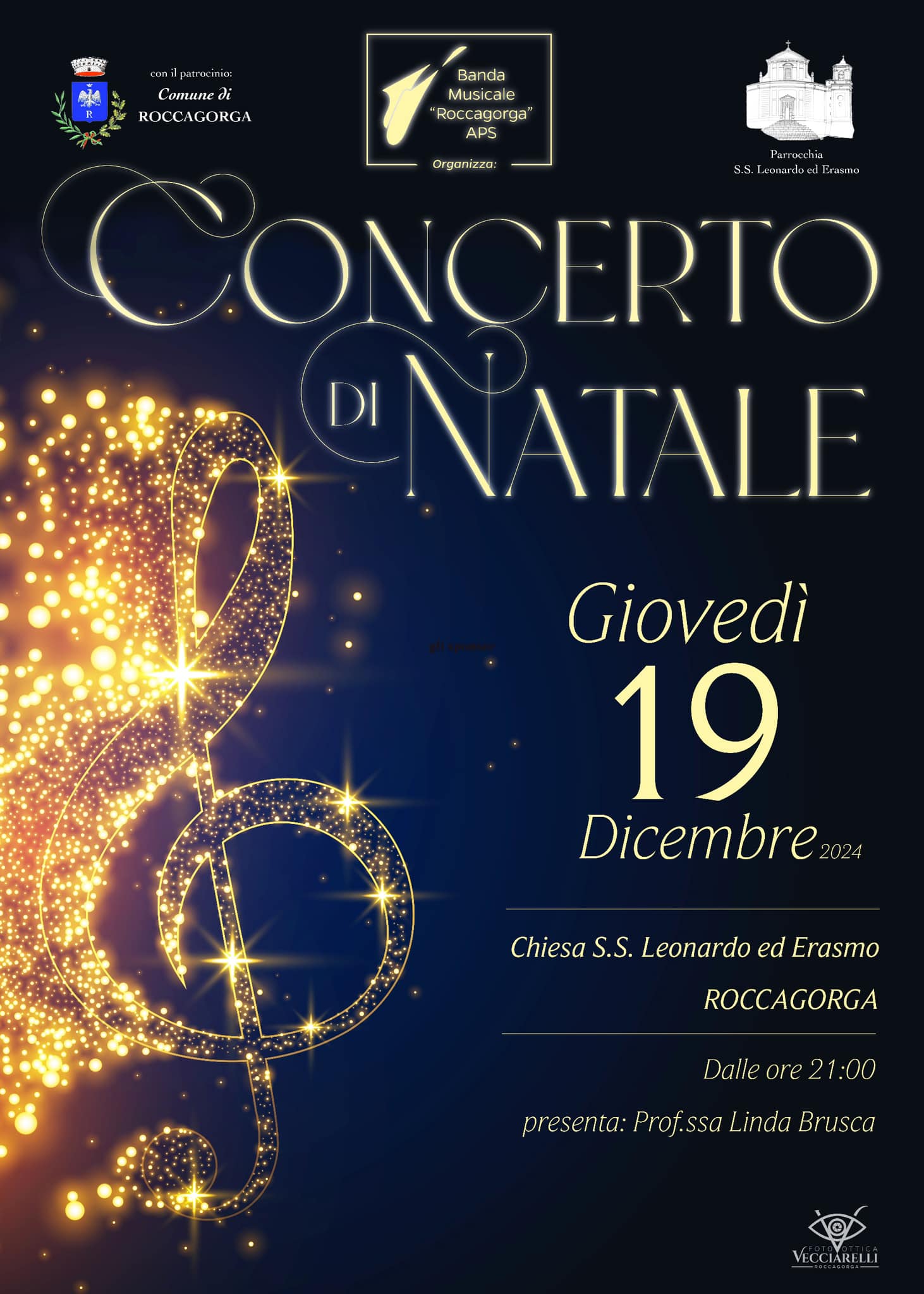 ROCCAGORGA: CONCERTO DI NATALE @ Roccagorga, Chiesa S.S Leonardo ed Erasmo